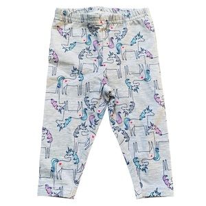 🌟 Carter's Baby Girls Cute Unicorn & Rainbows Snug-Fit Leggings